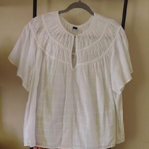 Elegant White Women's Top